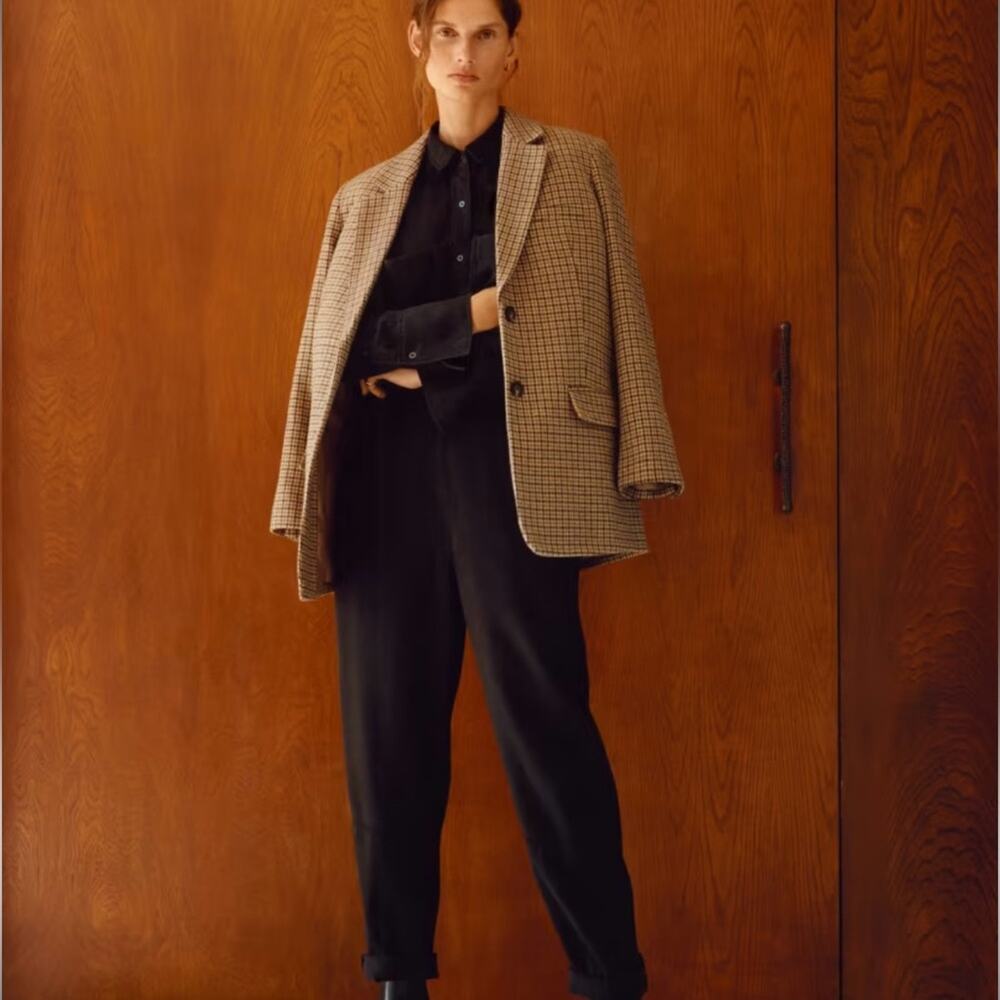 Everlane Black relaxed fit Chino pants  size 0